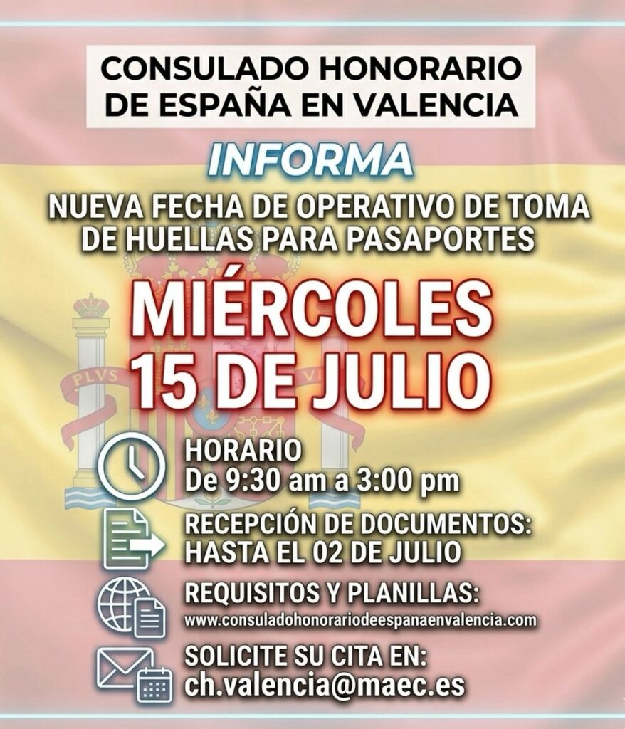 Operativo de toma de huellas